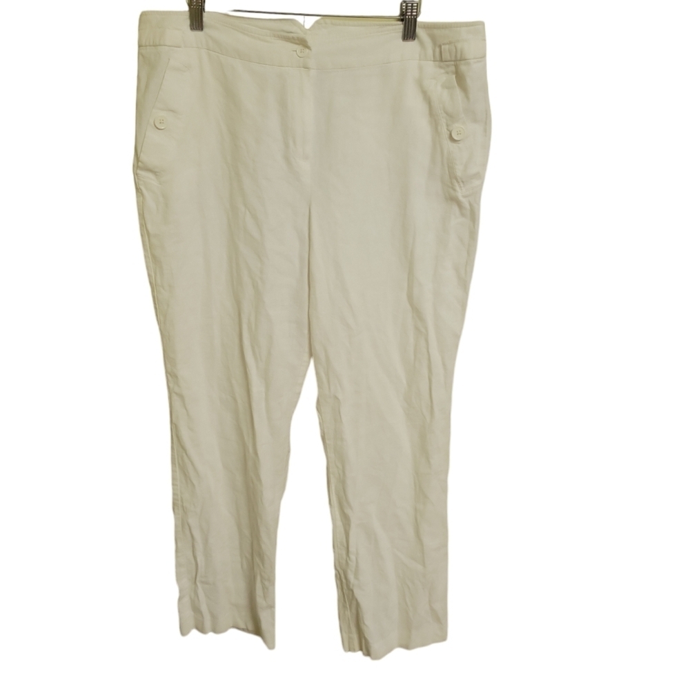 Linea Donna Linen Blend Pants - Women's